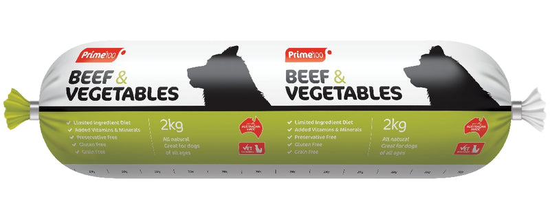 PRIME100 BEEF AND VEGETABLE ROLL
