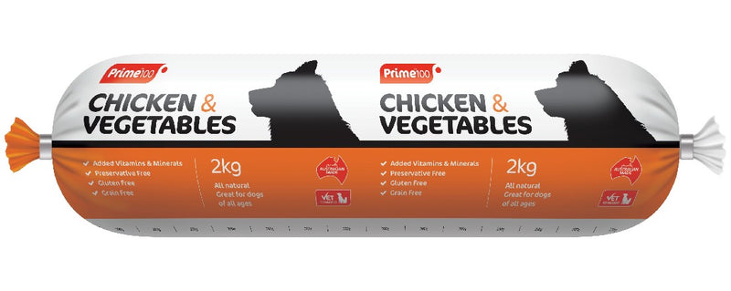 PRIME100 CHICKEN AND VEGETABLE ROLL