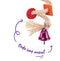 KAZOO BIRD TOY SISAL ROPE WITH BELL SMALL