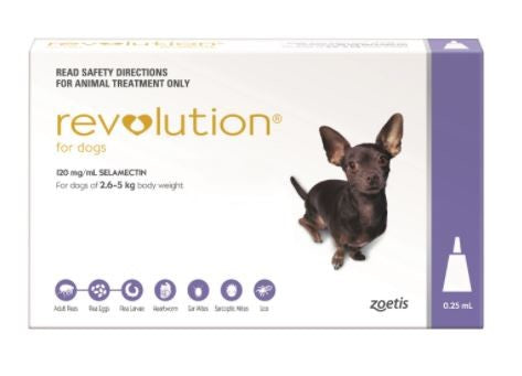 REVOLUTION DOG 2.6-5KG