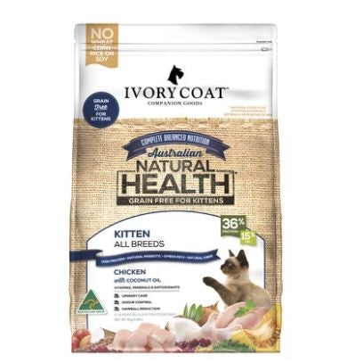 IVORY COAT KITTEN GRAIN FREE CHICKEN & COCONUT OIL 3KG