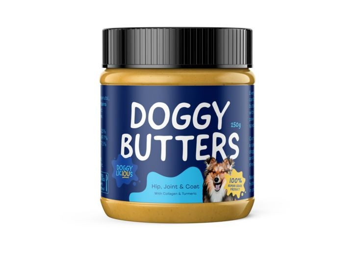 DOGGYLICIOUS DOGGY BUTTER HIP, JOINT AND COAT 250G