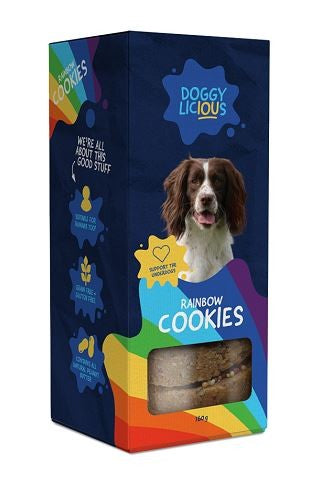 DOGGYLICIOUS RAINBOW COOKIES 180G