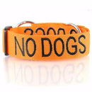 FRIENDLY DOG COLLARS COLLAR SEMI SLIP NO DOGS L/XXL